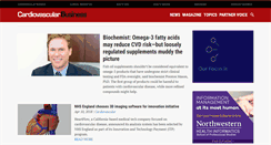 Desktop Screenshot of cardiovascularbusiness.com